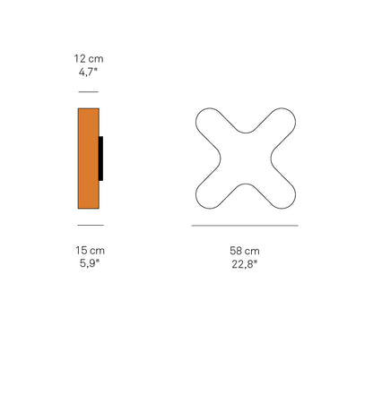 X-Club LED Wall & Ceiling Light