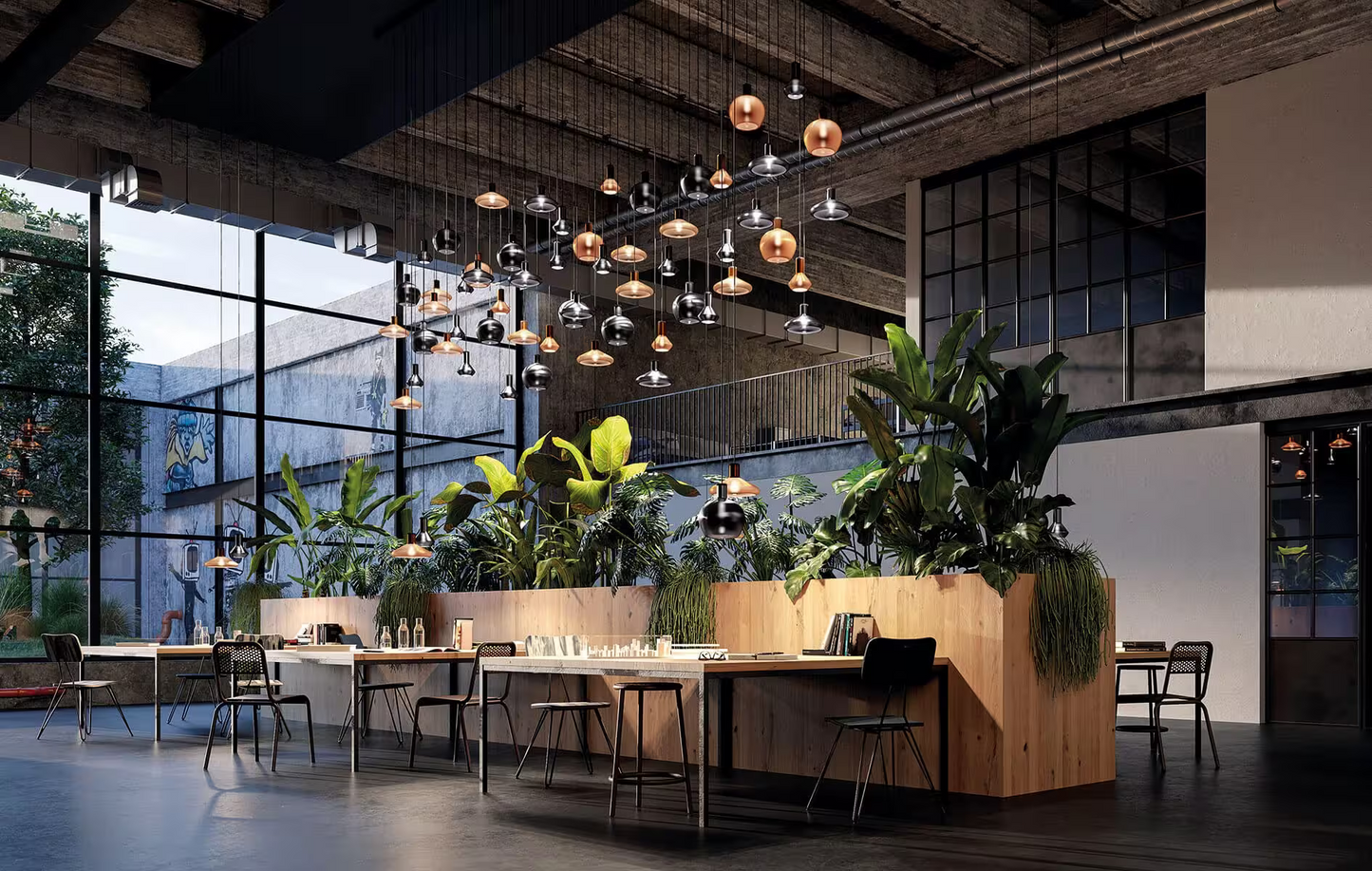 Flask B LED Pendant