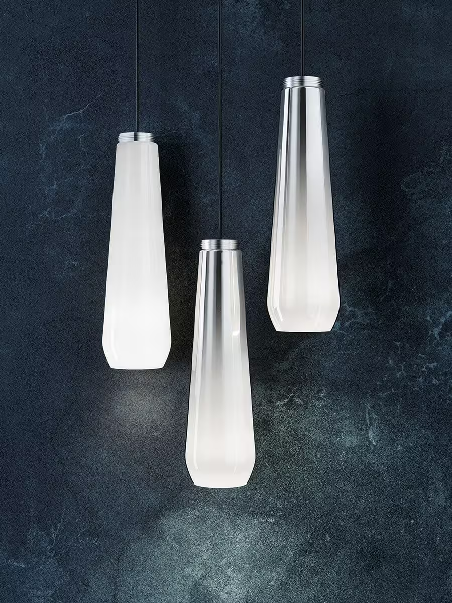 Glass Drop LED Pendant