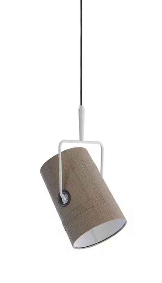 Fork Large LED Pendant Ivory
