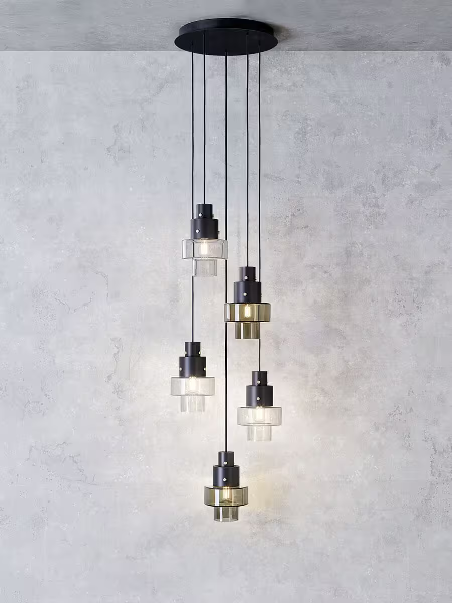 Gask LED Pendant Black