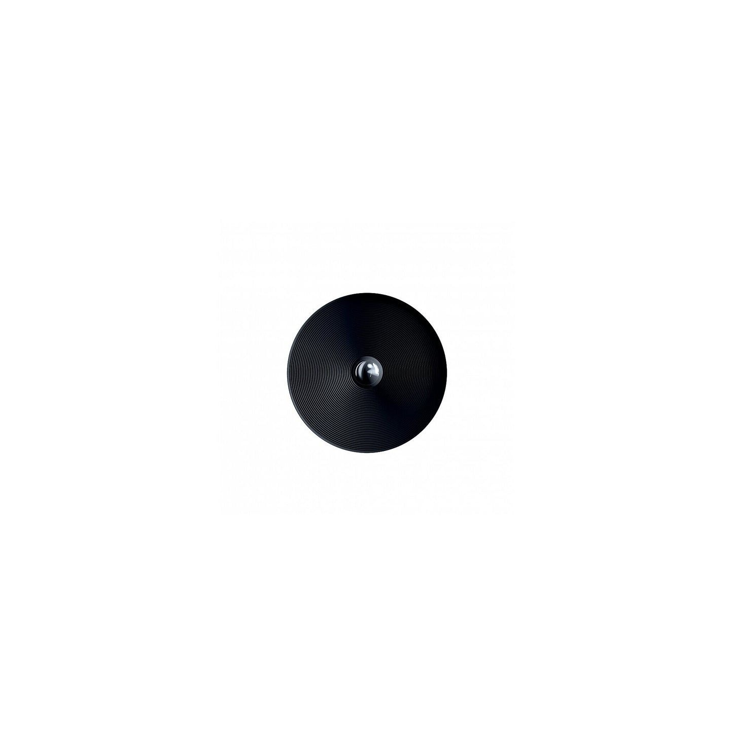 Vinyl Large LED Wall Light Black