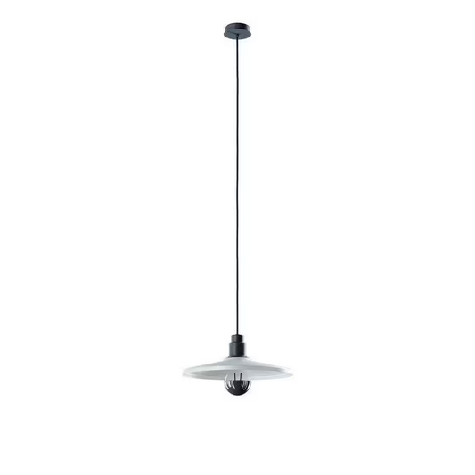Vinyl Medium LED Pendant Black