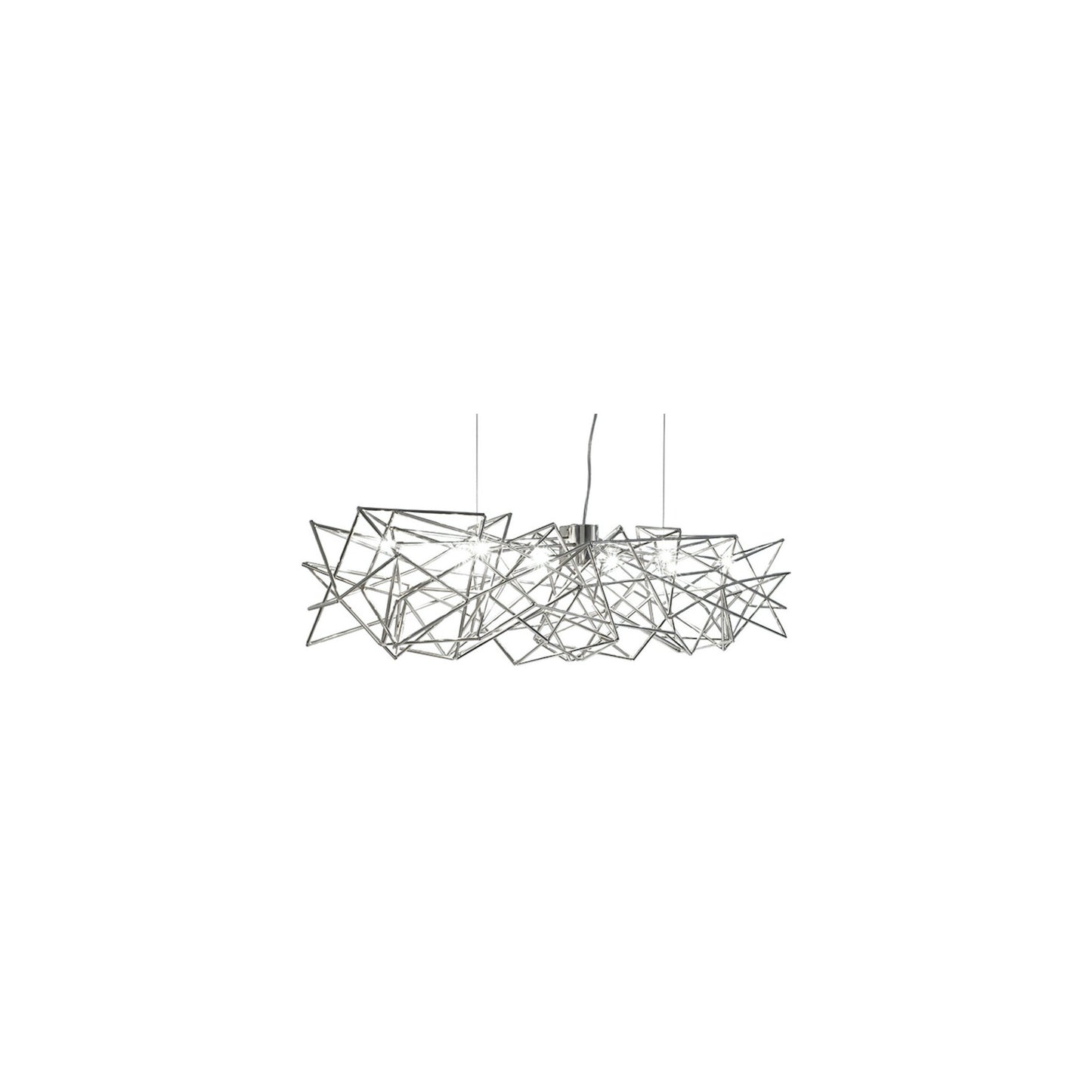 Etoile Linear LED Pendant Nickel