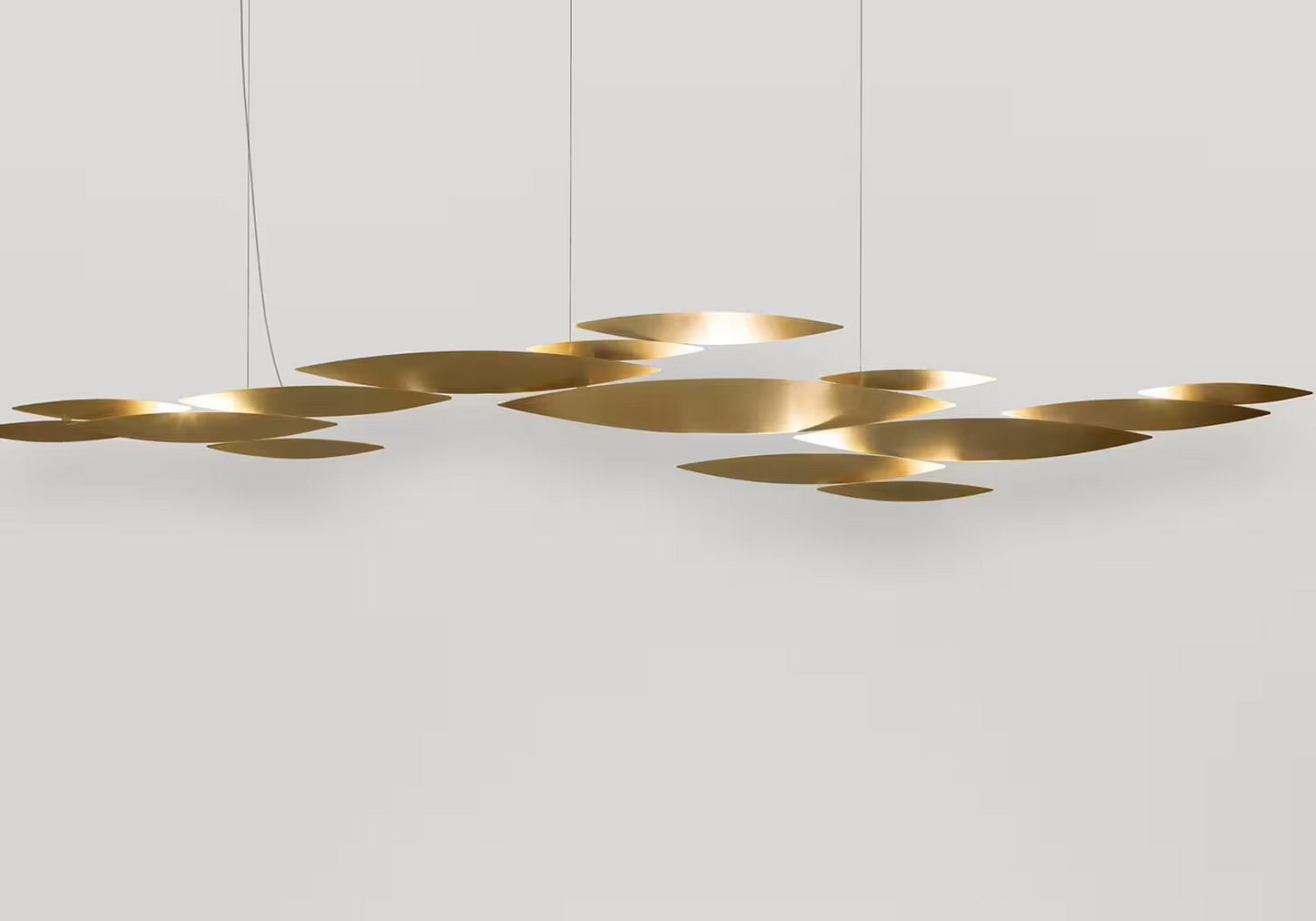 I Lucci Argentati Large Linear Pendant