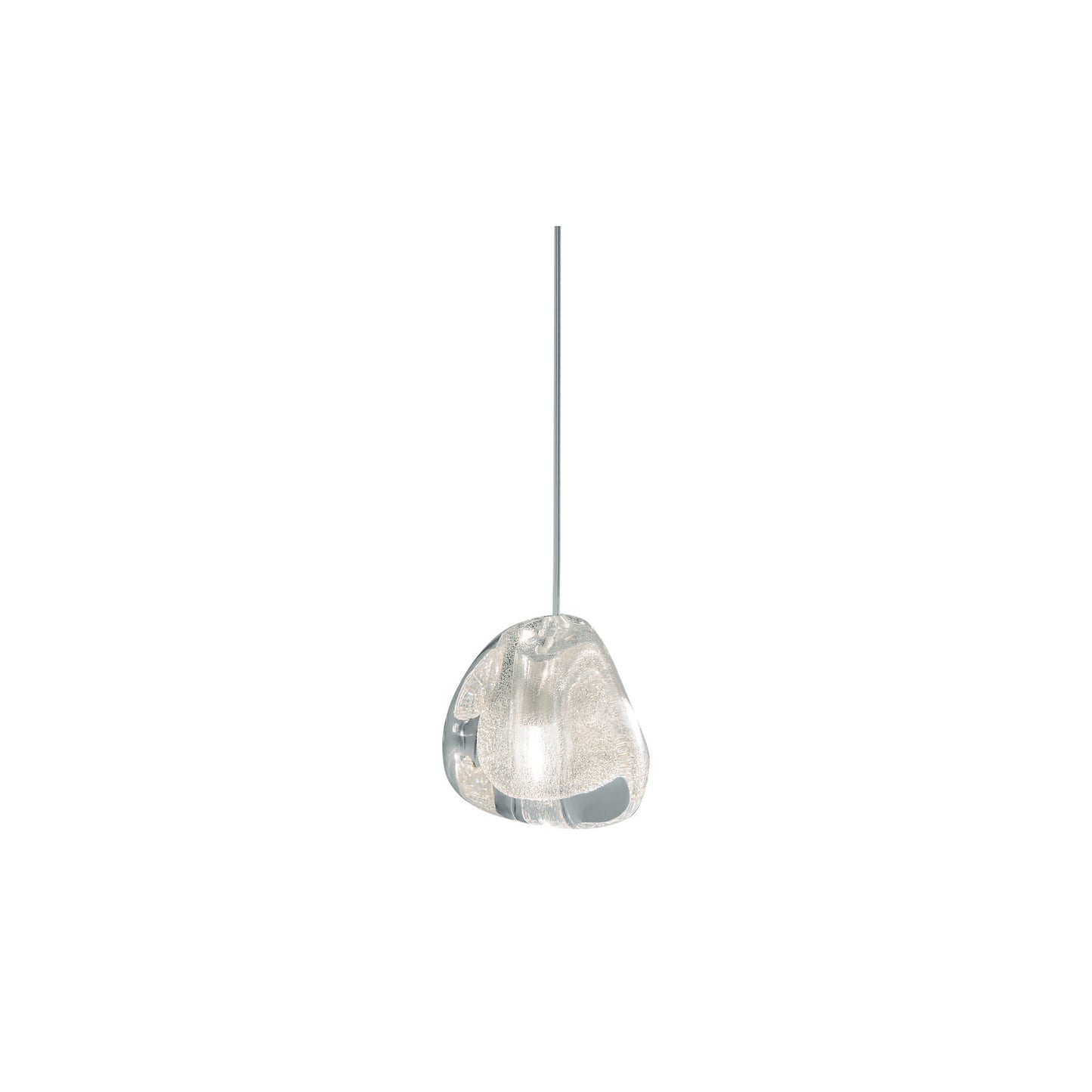 Mizu LED Pendant with Crystal