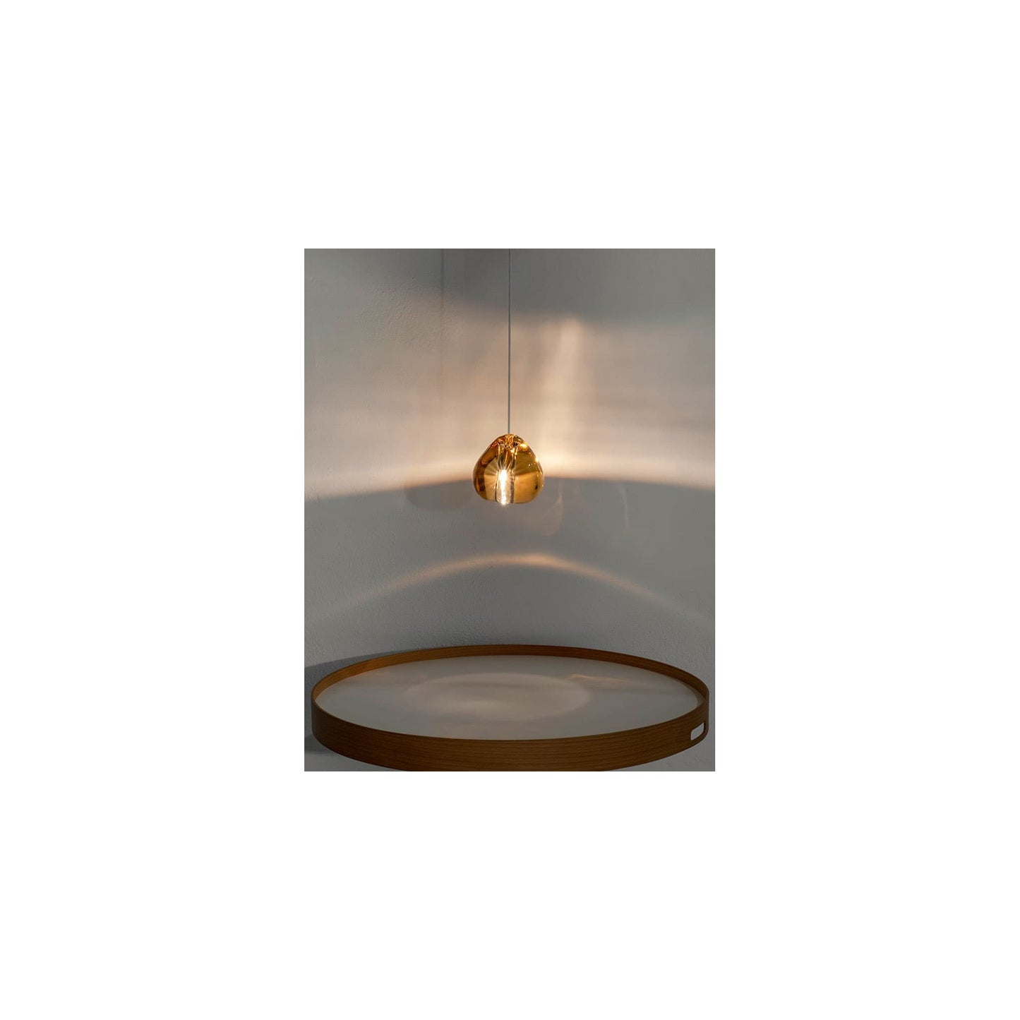Mizu LED Pendant with Crystal