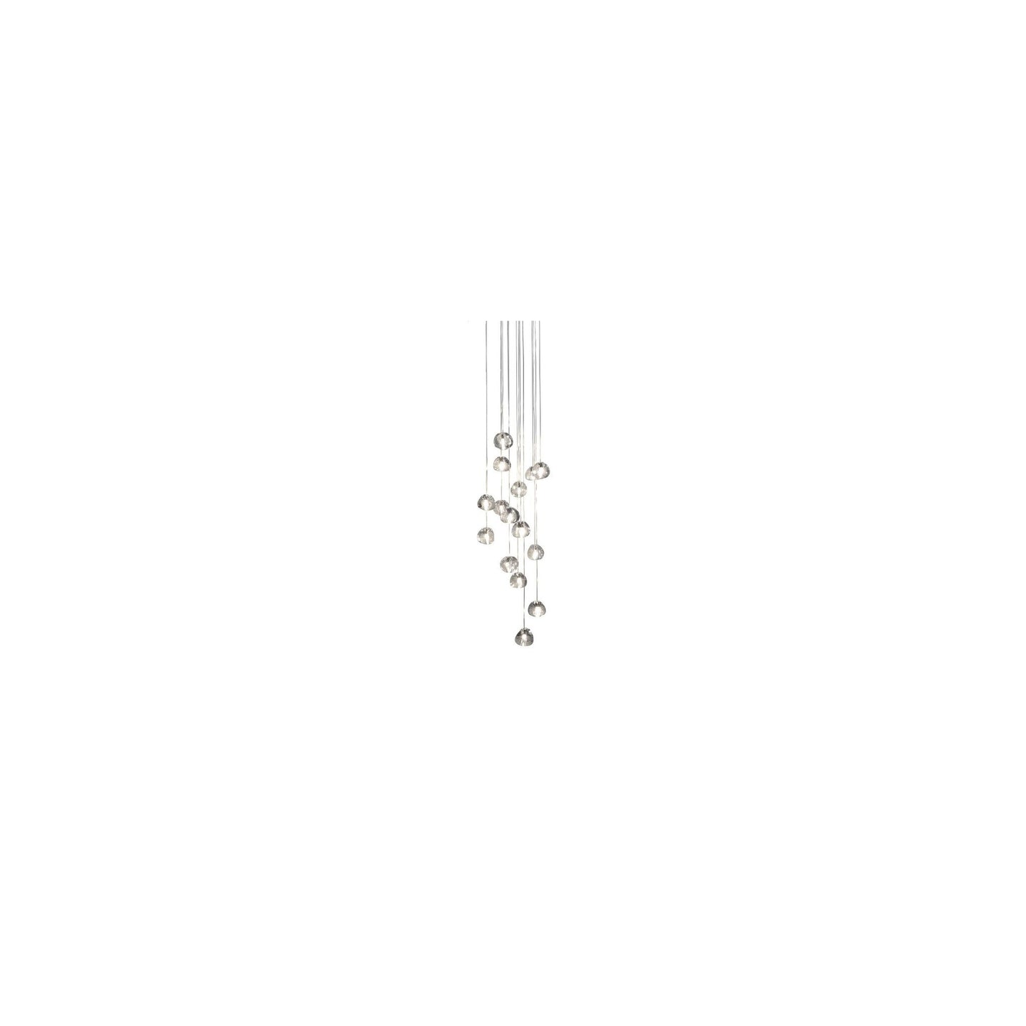 Mizu 15 Rectangular Multi Light Pendant