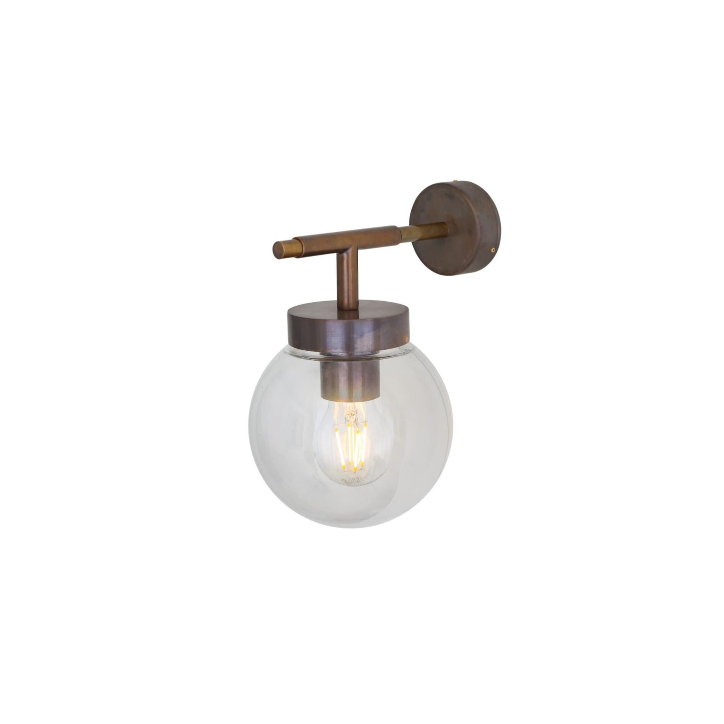 Marin Small Globe Wall Light IP65
