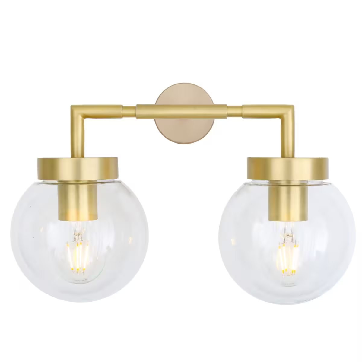 Jordan Double Globe Wall Light