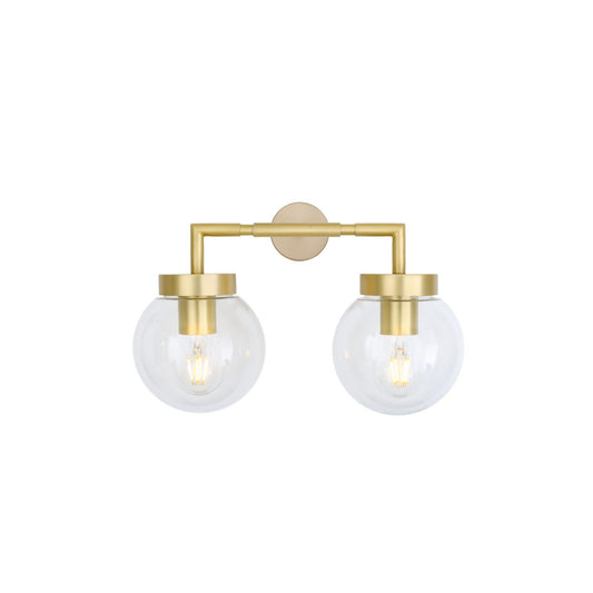 Jordan Double Globe Wall Light IP65