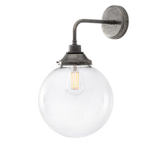 Laguna 25cm Clear Glass Wall Light