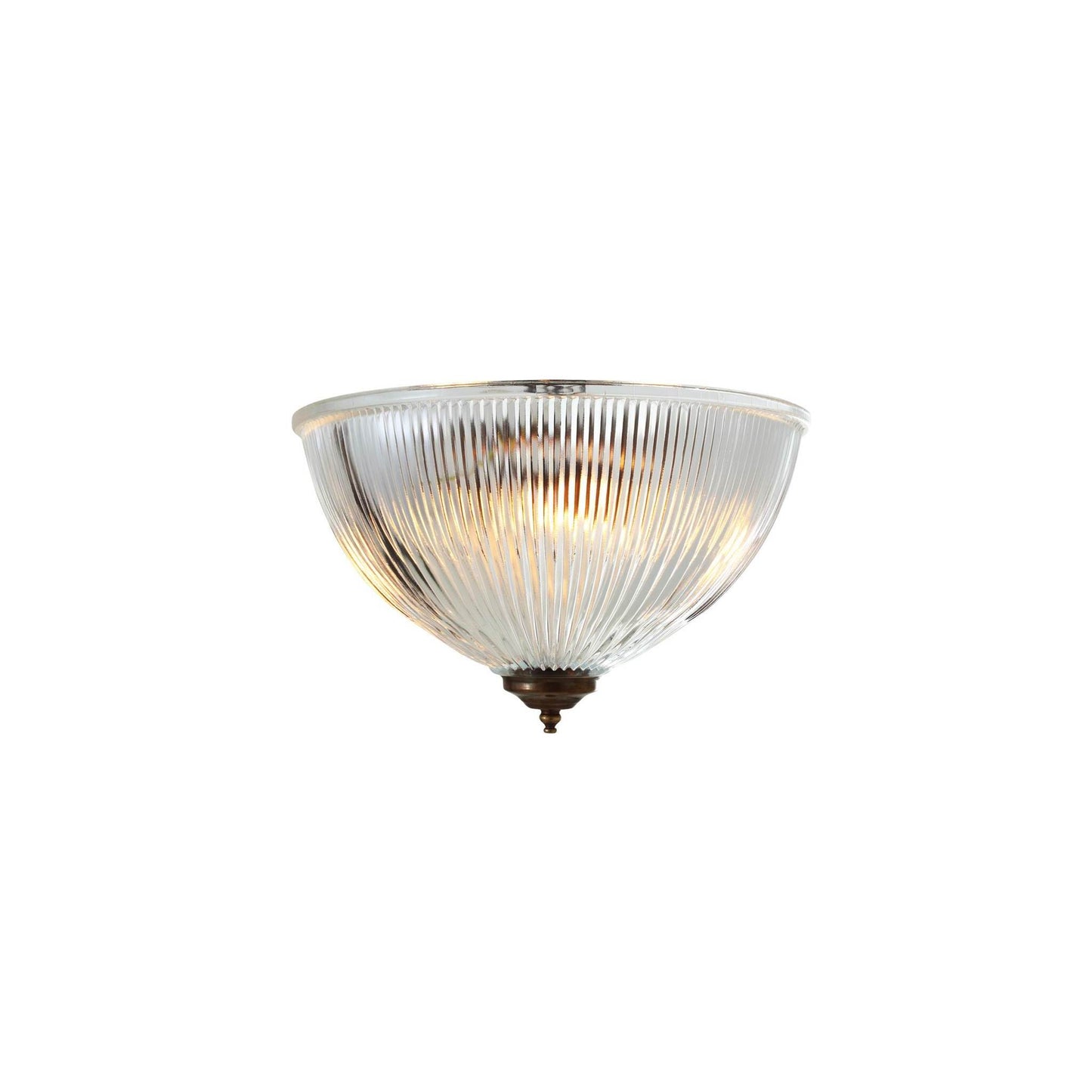 Moroni Prismatic Glass Dome Ceiling Light