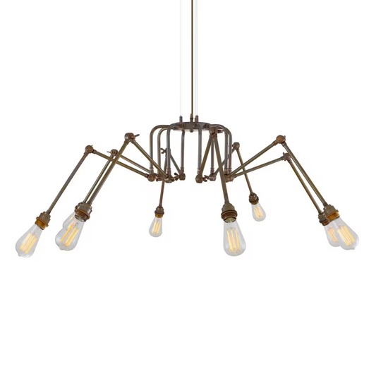 San Mateo Modern Adjustable 8-Arm Chandelier
