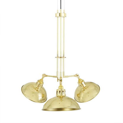 Sparti Vintage Adjustable 3-Arm Chandelier