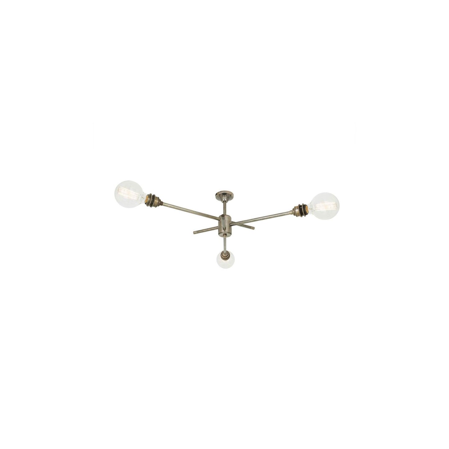 Mombasa Industrial 3-Arm Ceiling Light