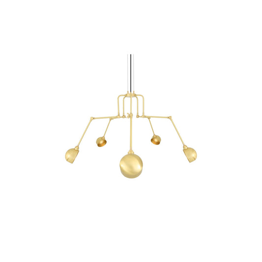 San Jose Industrial 5-Arm Industrial Pendant