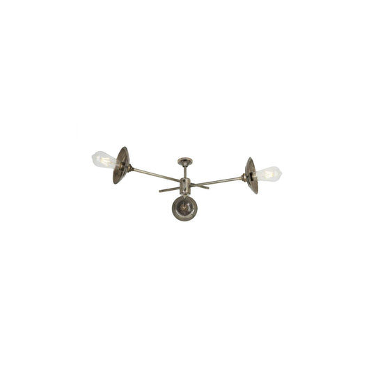 Reznor Industrial 3-Arm Ceiling Light