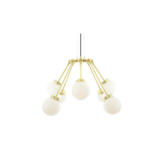 Boho 8-Arm Modern Globe Chandelier