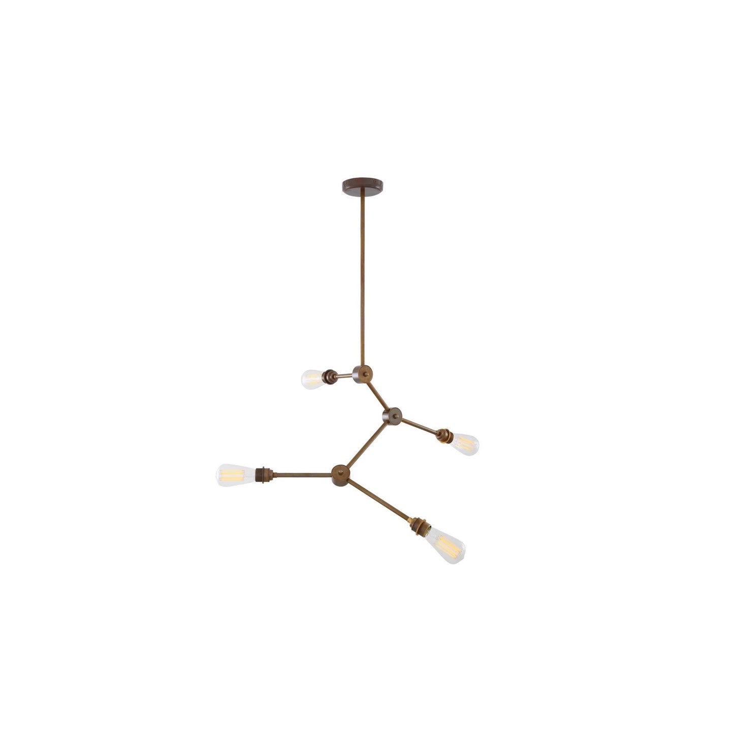 Toronto Industrial 4-Light Pendant