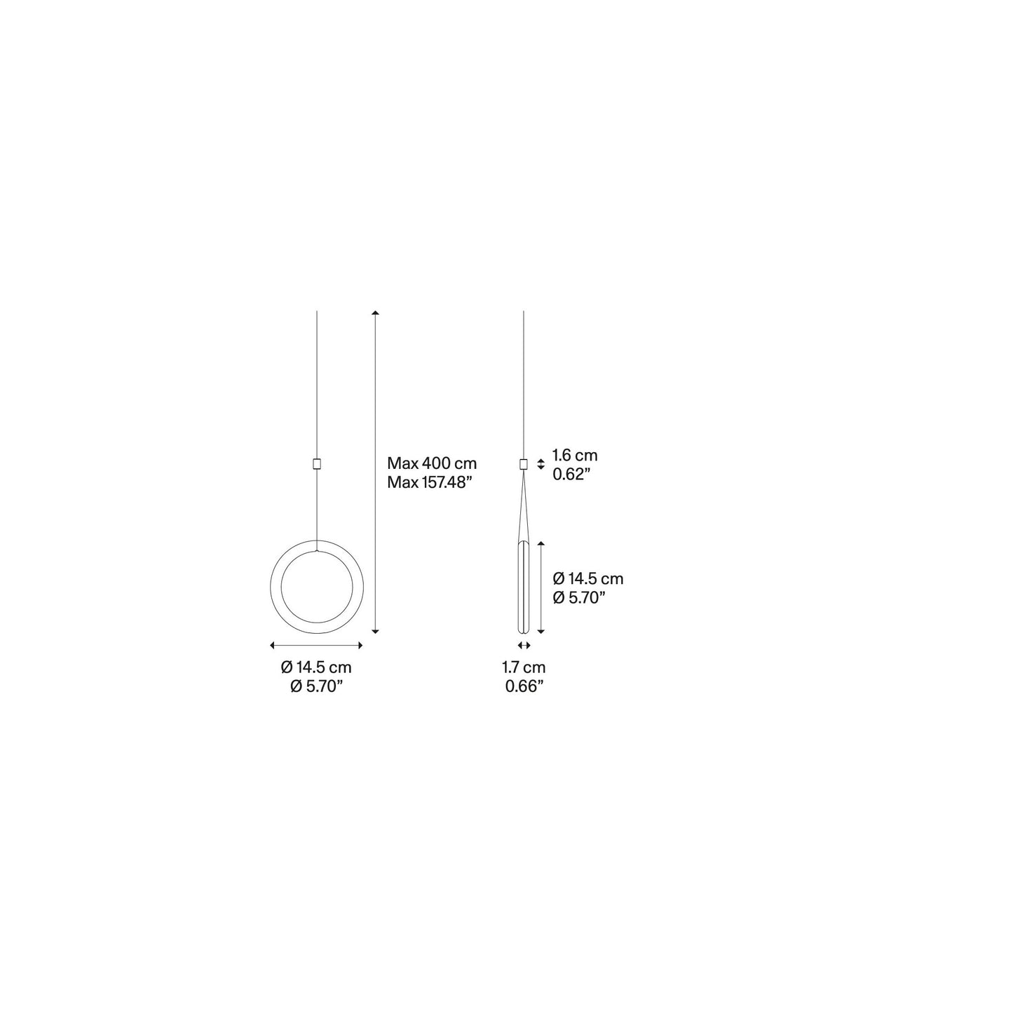 IVY I 2700K LED Pendant