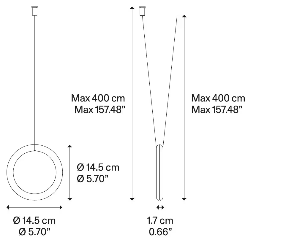 IVY V 2700K LED Pendant