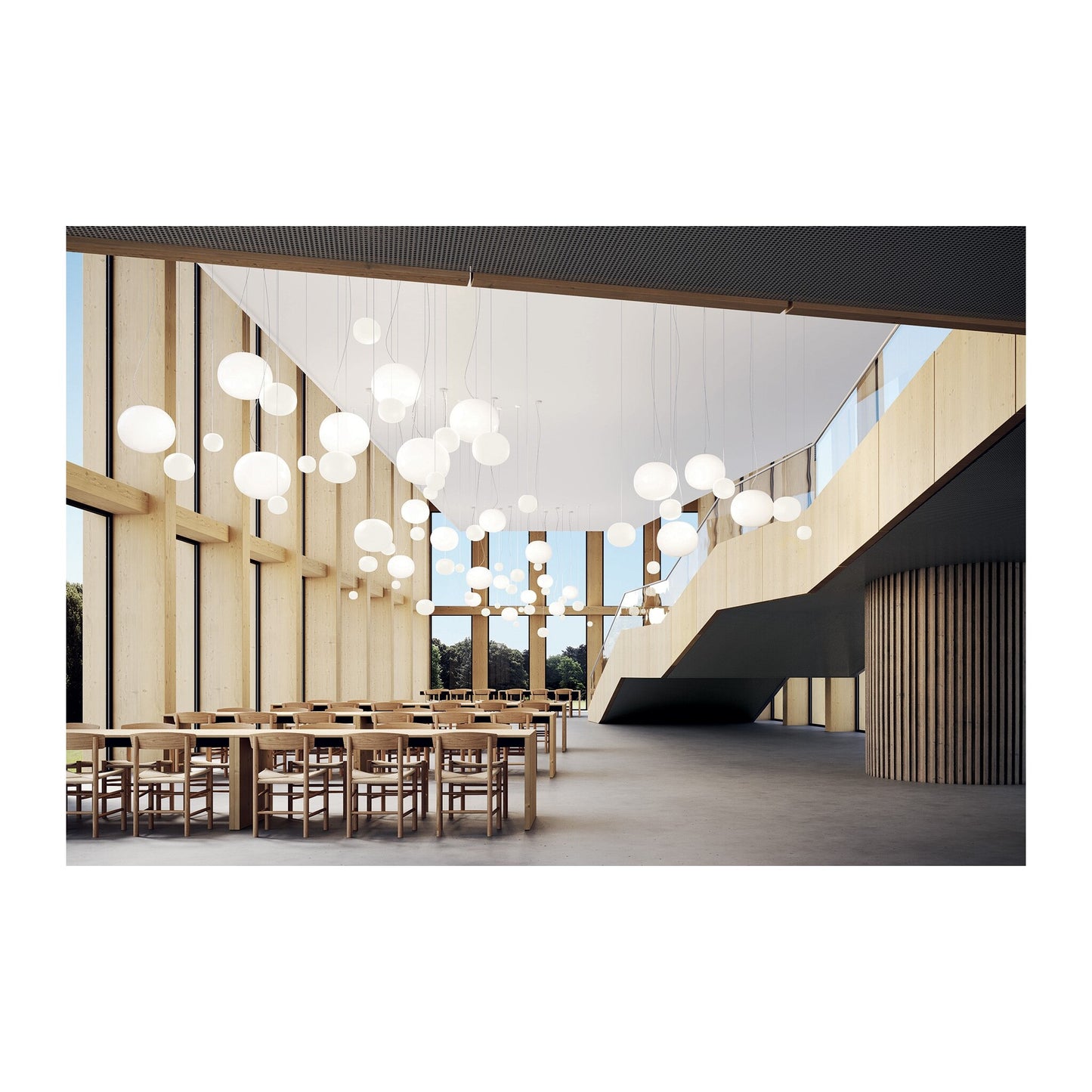 Volum 14 Pendant Glossy White