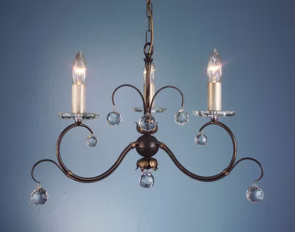 Lunetta 3-Light Chandelier