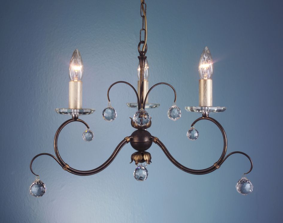 Lunetta 3-Light Chandelier