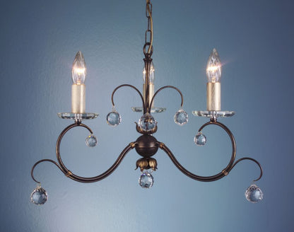 Lunetta 3-Light Chandelier