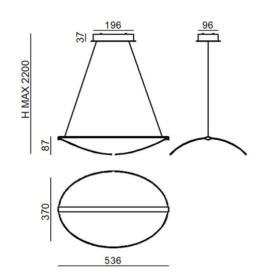 Stilnovo Diphy Pendant