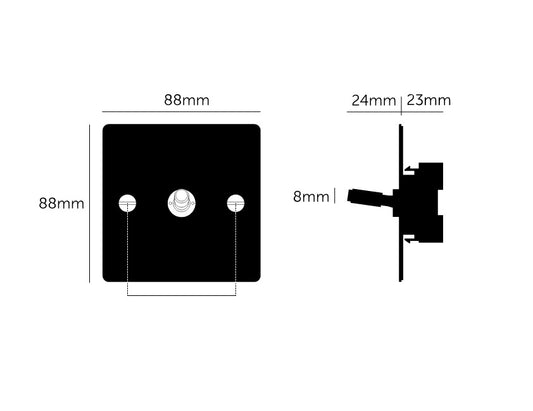 1G Toggle Intermediate 3-Way Linear Switch