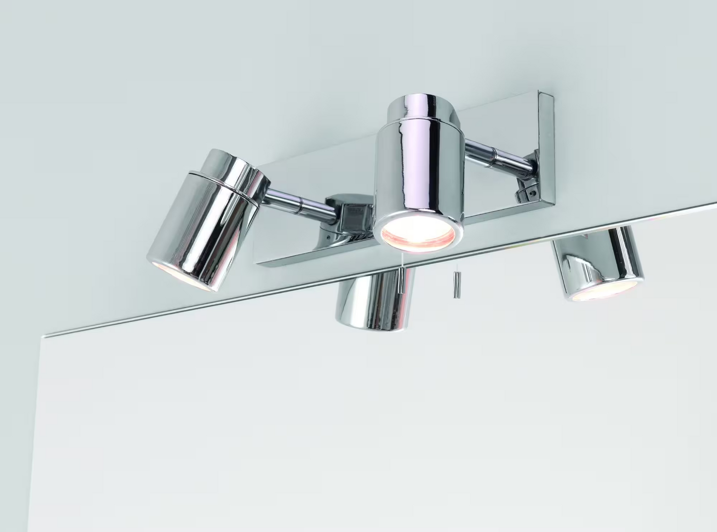 Como Twin Bar Adjustable Wall Spotlight