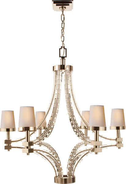 Crystal Cube Large Chandelier