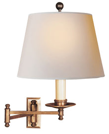 Visual Comfort Dorchester Swing Arm Wall Light
