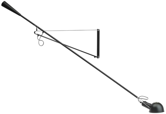 265 Wall Light Painted Steel with Adjustable Arm