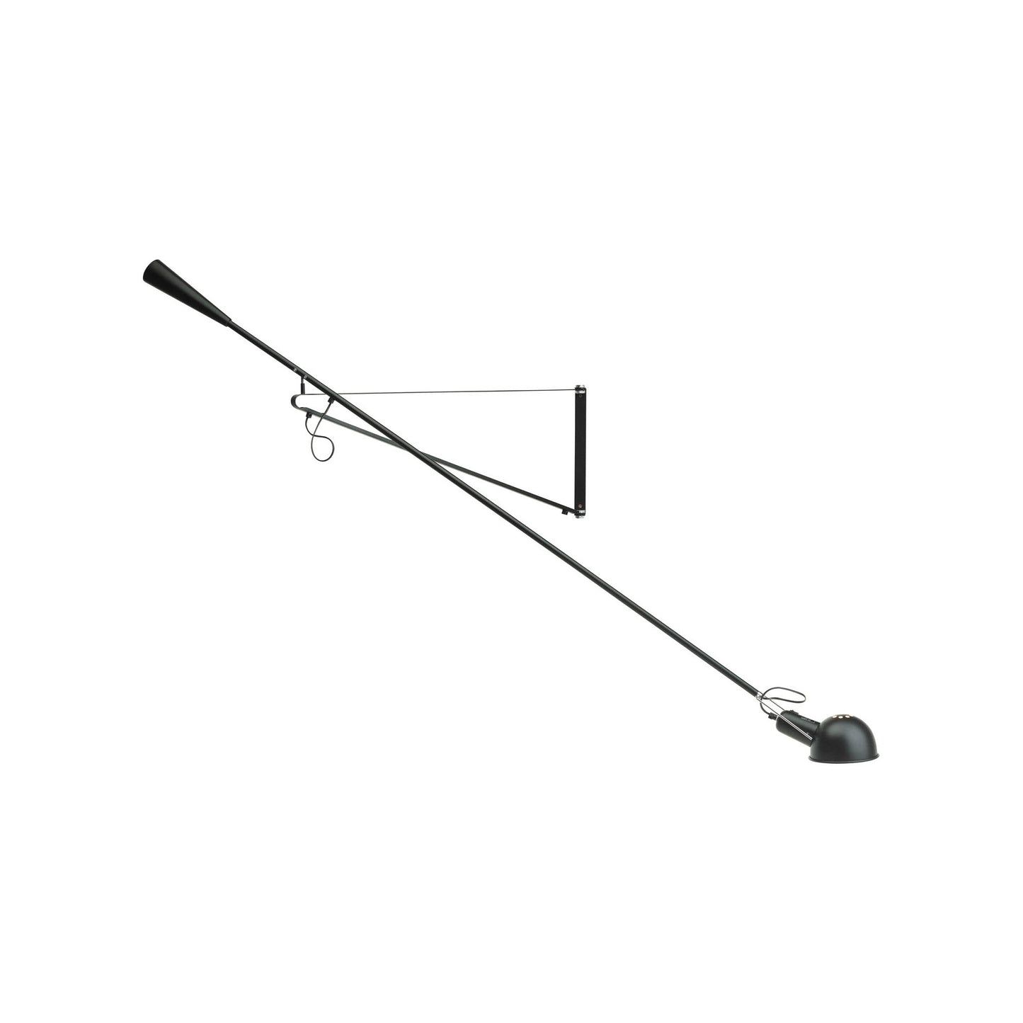 265 Wall Light Painted Steel with Adjustable Arm