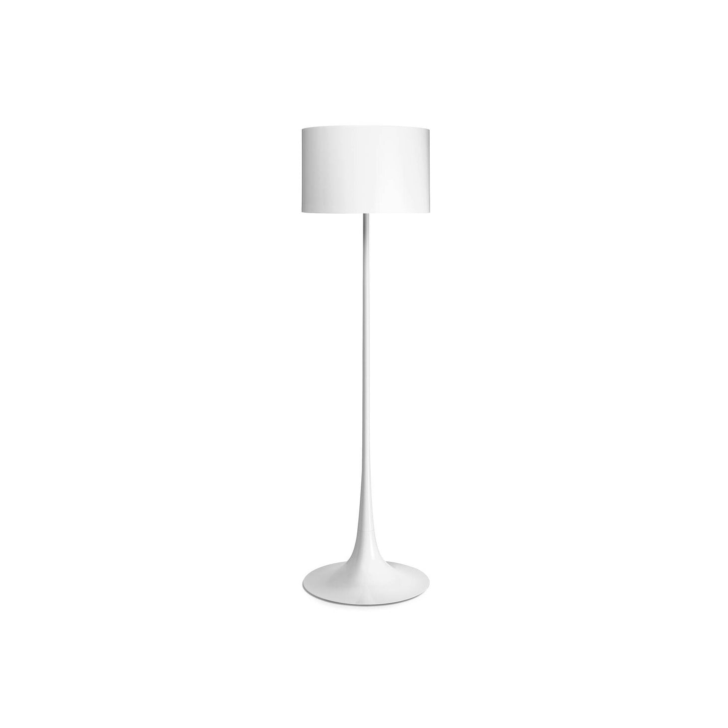 Spun Light F Floor Lamp with Shade