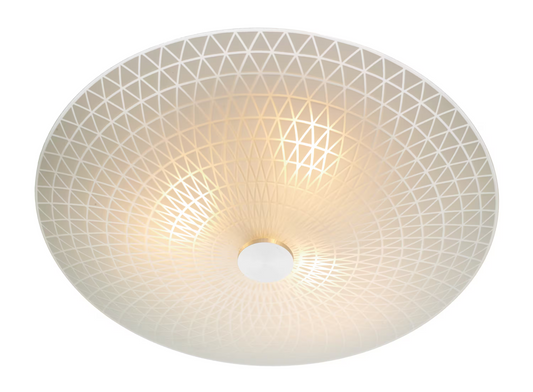 Colby 3-Light Glass Flush