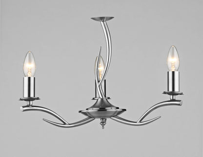 Elka 3-Light Chandelier