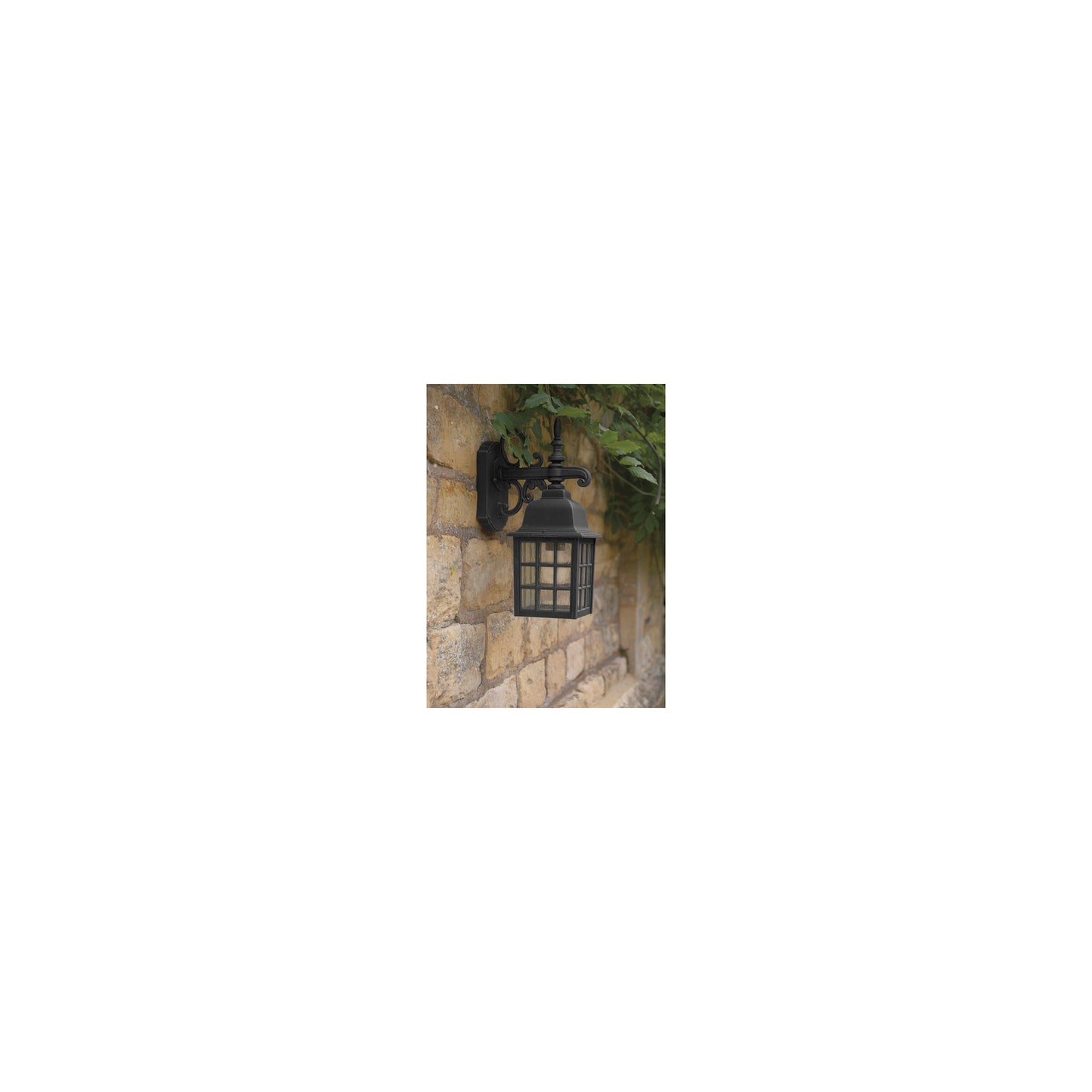Norfolk Black Wall Bracket Downlight