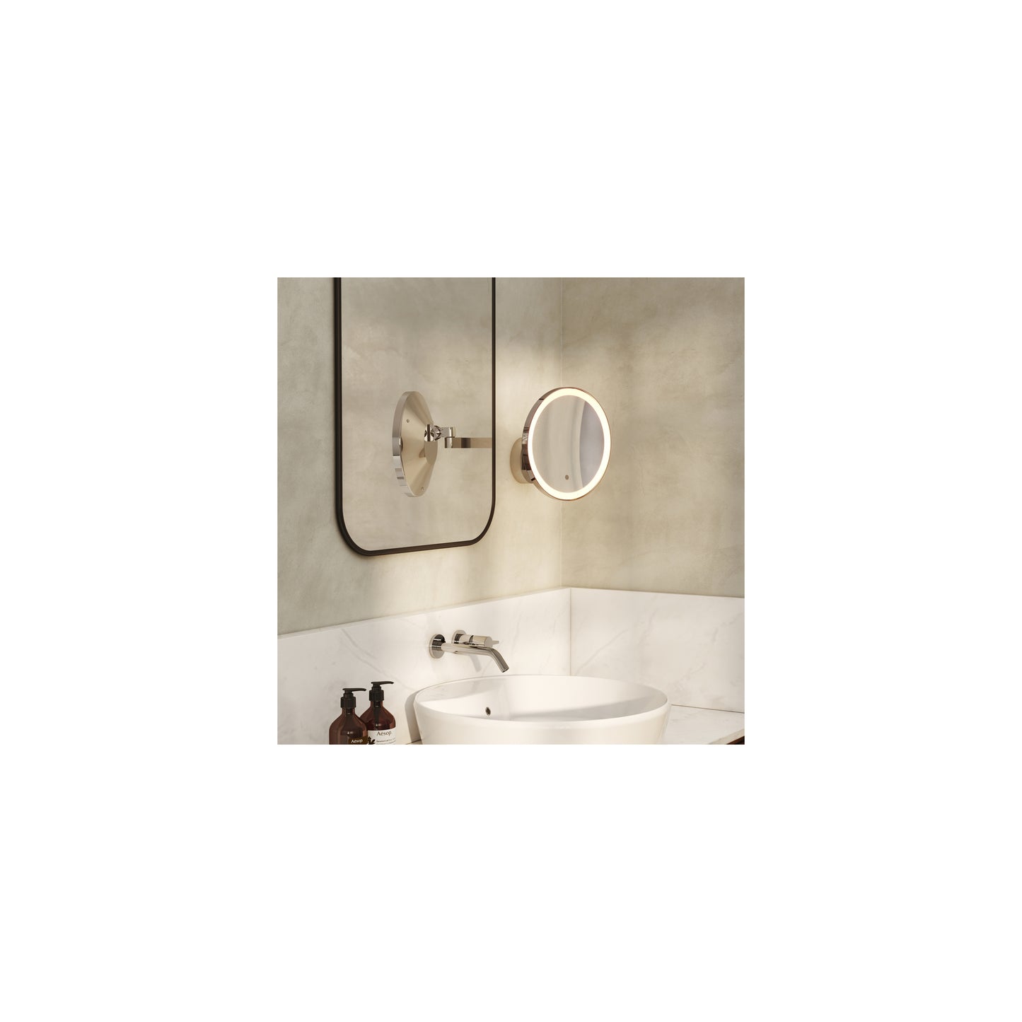 Nagoya Round LED  Illuminated Mirror