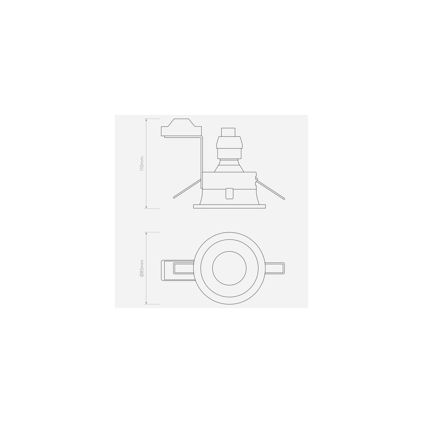 Minima Round IP65 Recessed Downlight