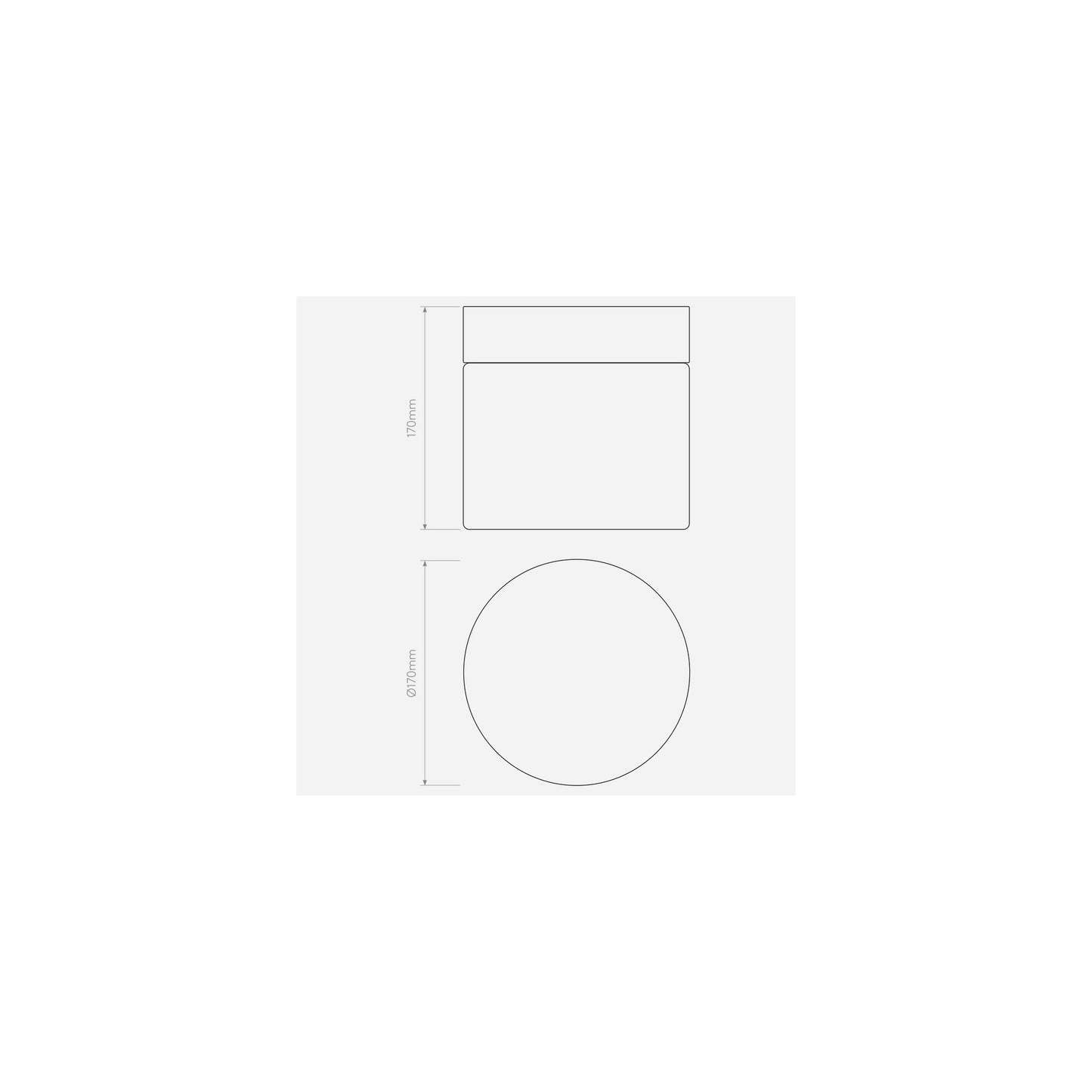 Sabina Ceiling Light Polished Chrome