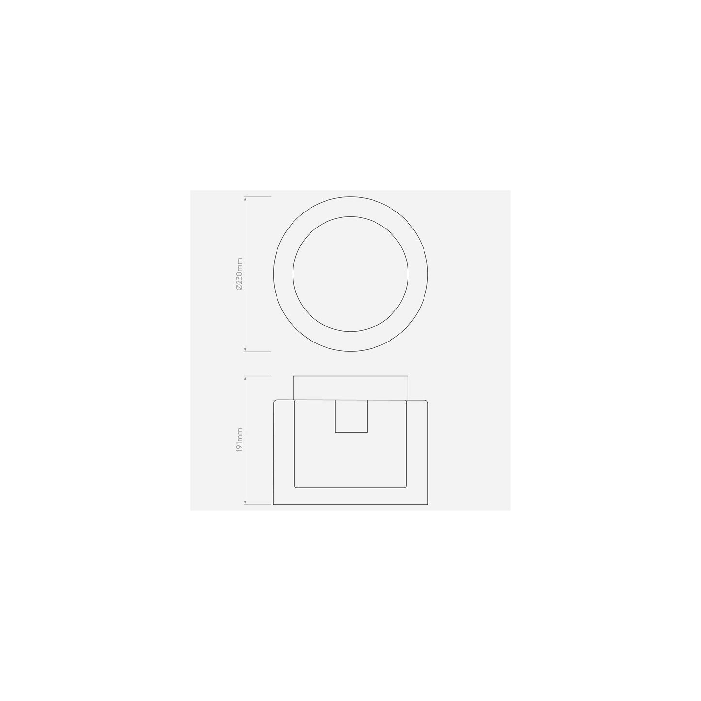 Arezzo Bathroom Ceiling Light