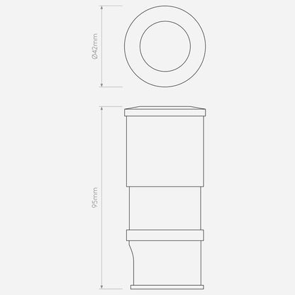 Astro Terra 42 Recessed Ground Light