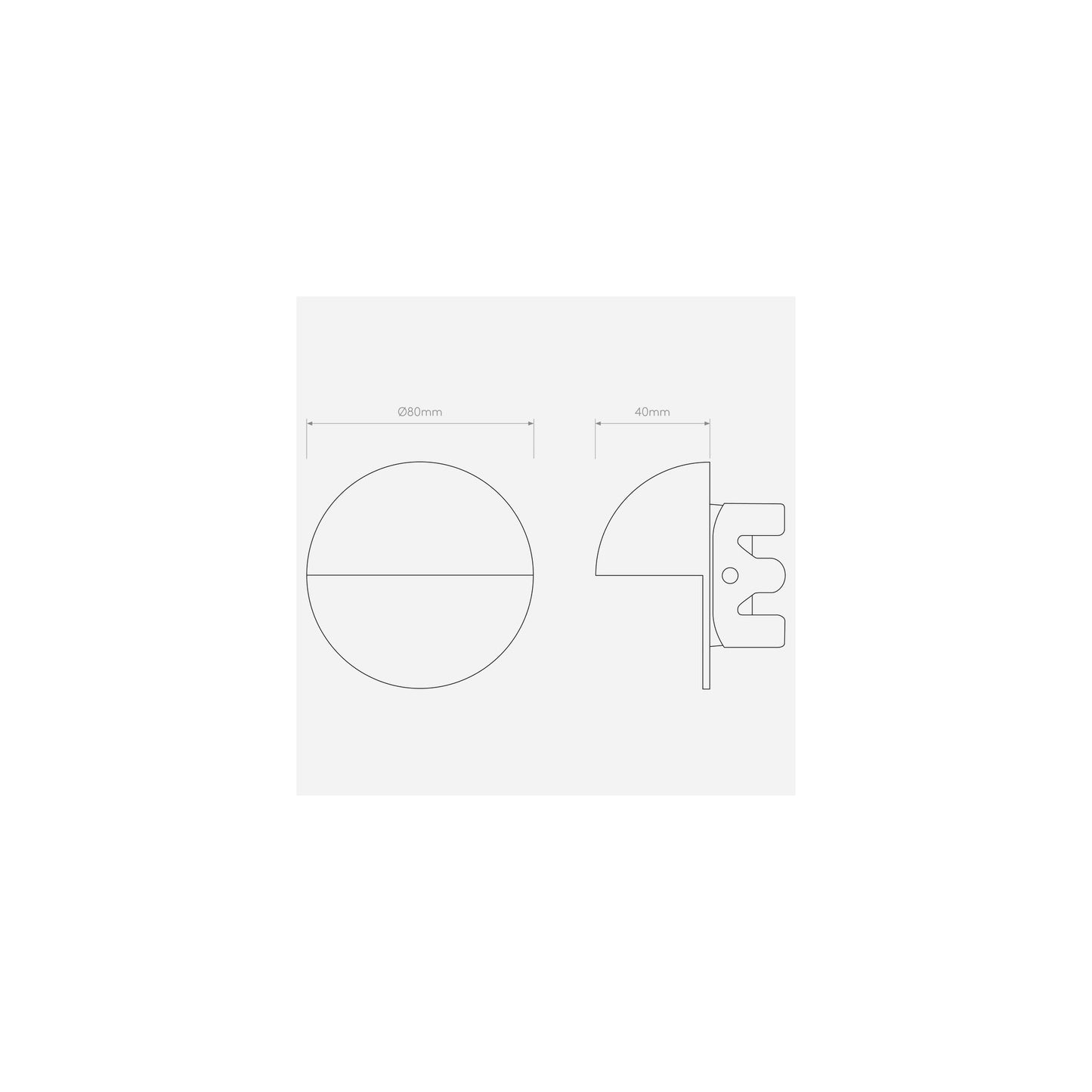 Tivola LED Exterior Wall Light