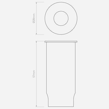 Astro Terra Round 28 Recessed Ground Uplight