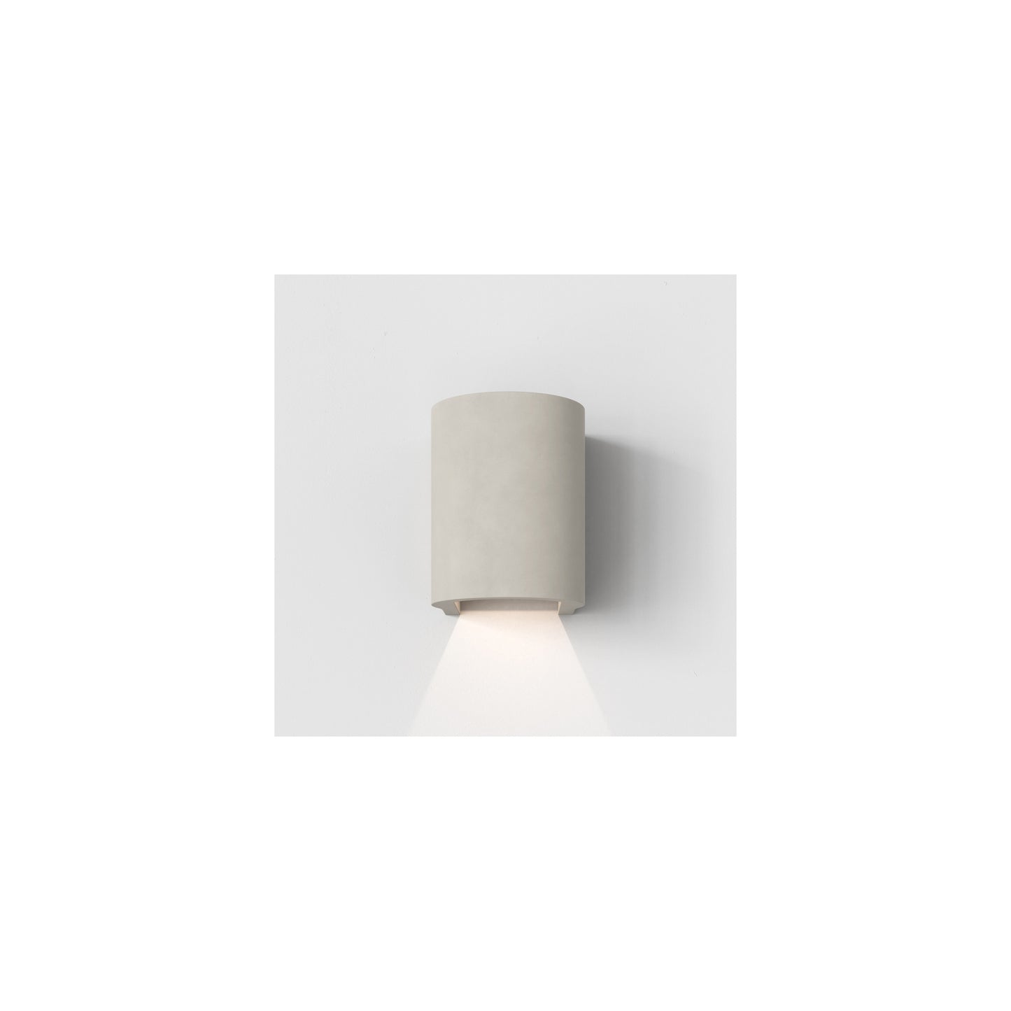 Dunbar 120 Exterior LED Wall Washer in Matt Concrete