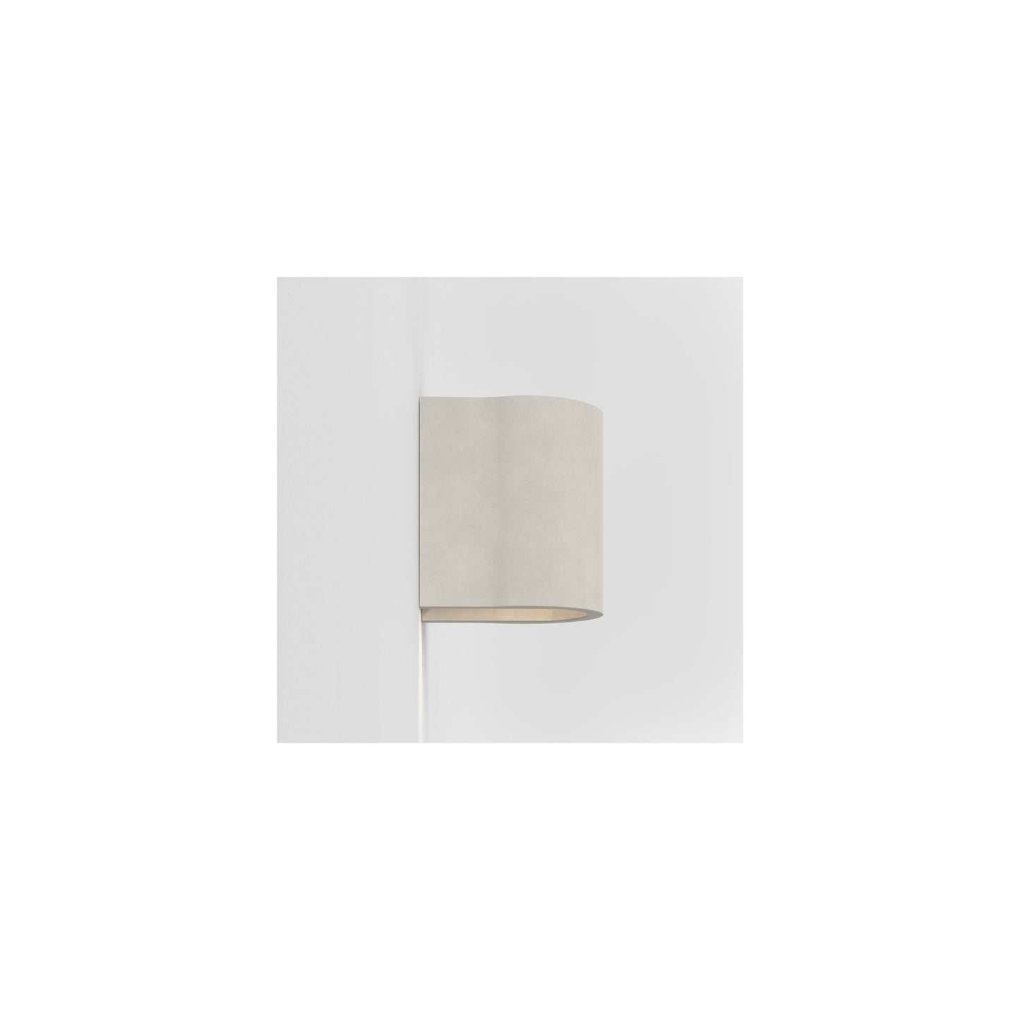 Dunbar 120 Exterior LED Wall Washer in Matt Concrete